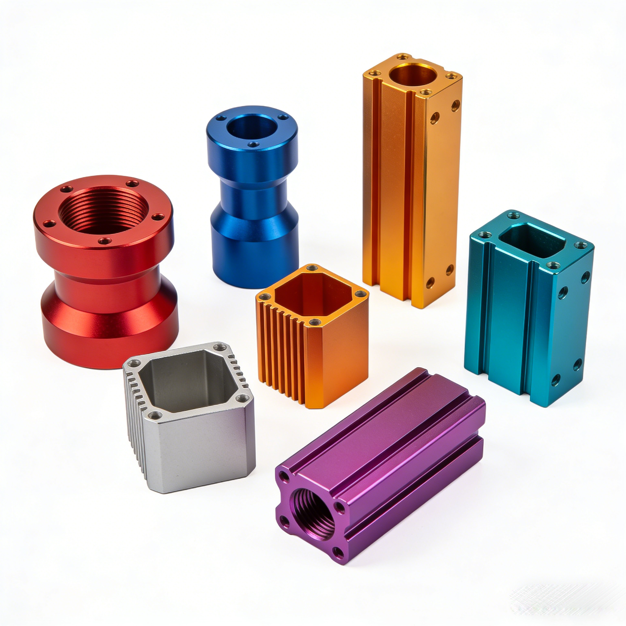 Precision Milling & Turning For Prototypes To Production Custom CNC Machining Aluminum 6061-T6 Parts