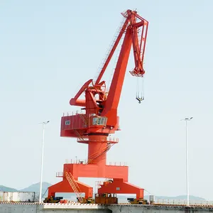 China profession elle maßge schneiderte 240ton Offshore-Sockel kran Tonnen Marine Dock Harbour Crane 60 Tonnen Portalkran zum Verkauf