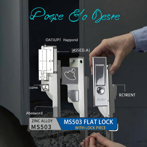 MS503 Hợp kim kẽm kích hoạt Flush kích hoạt Latch Swing xử lý <span class=keywords><strong>push</strong></span> <span class=keywords><strong>button</strong></span> tủ điện bảng điều khiển khóa - Product Image 5