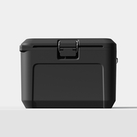 Glacière 16QT pour le camping, glacière rotomoulée, glacière à glace, glacière professionnelle pour la pêche, boîte thermique avec porte-gobelet