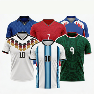 Camiseta de Fútbol Personalizada 2026, Uniforme de Fútbol, Camisetas de Fútbol Argentina, Camiseta de Fútbol Mundial - Product Image 1