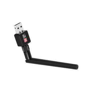 Doonjiey Mini USB Adaptador Sem Fio 300Mbps WIFI receptor 802.IIN Com Antena USB <span class=keywords><strong>2</strong></span>.0 Placa de Rede sem fio Wi-fi Receptor - Product Image 1