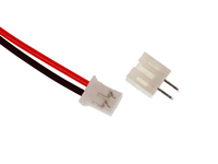 Konektor JST Pitch 2.0mm Seri PH 2 Pin Konektor Crimp PHR-2 Housing Konektor Kawat ke Papan Kabel Harness