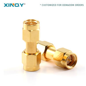 XINQY <span class=keywords><strong>Test</strong></span> Adapter 50 Ohm SMA Male RF Connection Adapter DC-18GHz RF Coaxial Adapter - Product Image 3