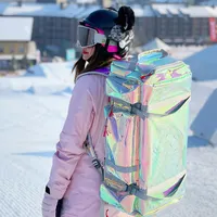 Çok fonksiyonlu su geçirmez ekipman kayak botu çantası yürüyüş kayak sırt çantası