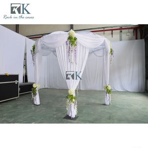 Juego de Tubos Redondos para Decoración de Bodas, Fácil de Instalar, Soporte de Tubo Estable y Firme - Product Image 2