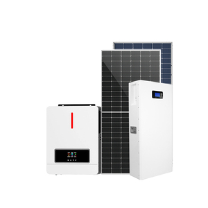 ระบบพลังงานแสงอาทิตย์แบบไฮบริด 5KW 6KW 15KW 30KW ระบบพลังงานแสงอาทิตย์ครบชุดแบบออฟกริด 6.2KW ไฮบริดโซลาร์ - Product Image 1