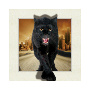 Affiche Lenticulaire 3D 5D Haute Qualité Prix Usine Impression PET Support Léopard Animal Décoration Maison Étanche Haute Résolution - Product Image 4