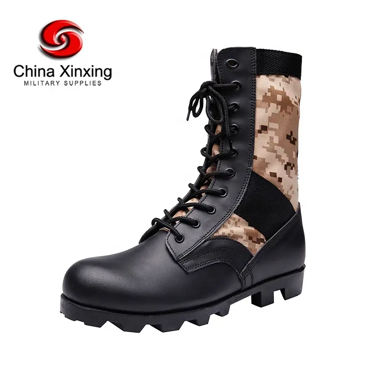 XINXING MB50 Training Casual Shoes Cement Digital Desert Camouflage Oxford Upper Tactical Men Boots Leather