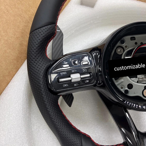 Volante Deportivo <span class=keywords><strong>de</strong></span> Cuero en Oferta para Mercedes-Benz W205 W207 W218 W220 W222 W238 C117 2010-2021, Mejora del Interior del Automóvil - Product Image 2