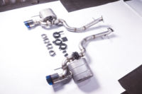 Système d'échappement arrière en acier inoxydable SUS304 pour Lexus IS250 IS300 IS350 2.5L 3.5L, silencieux, diffuseur OEM, installation par clip