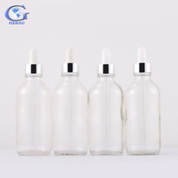 Guangzhou oblou botol tetes kaca bening botol kosmetik kosong rol pompa Serum minyak esensial rias parfum Amber Biru Hijau
