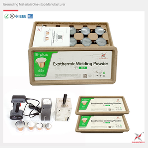 Pólvora Metálica para Soldadura Exotérmica con Encendido Electrónico, IEEE837, UL467, IEC62561, Sunlightweld <span class=keywords><strong>EPLUS</strong></span> 65GR, Aluminio - Product Image 6