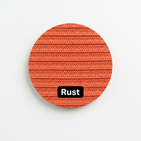 Tissu texturé extensible en polyester côtelé double mat pour la confection de vêtements et de prêt-à-porter