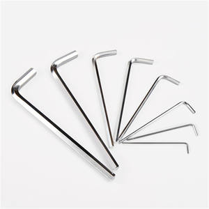 लिट मीट्रिक हेक्स कुंजी रंच सेट-क्रोम वैनेडियम स्टील एल-आकार की चाबियाँ - Product Image 5