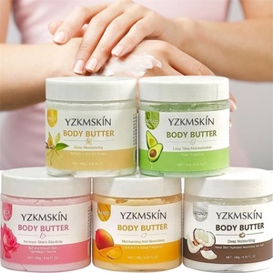 Tùy chỉnh nhãn dán Shea dừa Xoài Tăng chanh chiết xuất Kem tinh dầu làm trắng Jar bơ OEM chăm sóc da Kem dưỡng ẩm - Product Image 1