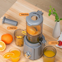 Stilte, professionele, heavy-duty, zelfreinigende slowjuicer voor het maken van sap van hele groenten en fruit.