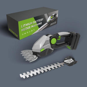 Mini taille-haie sans fil, <span class=keywords><strong>coupe</strong></span>-herbe et arbustes électrique portatif pour jardin, outil de taille rechargeable, vente directe usine - Product Image 4