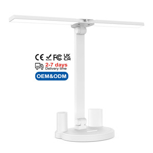 Đa chức năng LED bàn đèn với chủ bút có thể điều chỉnh đọc sách ánh sáng chăm sóc mắt bảng đèn USB loại C sạc trường quà tặng - Product Image 1