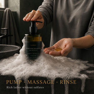 Set per la Cura dei <span class=keywords><strong>Capelli</strong></span> OEM con <span class=keywords><strong>Shampoo</strong></span> al Cedro e Bergamotto, Rituale Botanico, <span class=keywords><strong>Shampoo</strong></span> e Balsamo Senza Solfati, Maschera per <span class=keywords><strong>Capelli</strong></span> per Cuoio Capelluto Grasso - Product Image 3