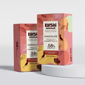 Pesanan Grosir Besar Biskuit Cokelat Pistachio Cokelat Dubai Cokelat Dubai Thousand Silk Crisp untuk Pernikahan, Natal - Product Image 5