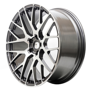 ล้อแม็กซ์อัลลอยด์ปลอมแปลง 5x112 5x130 สำหรับ Porsche Macan Panamera ล้อขอบลึก สีเทากันเมทัล ดีไซน์ 5 รู ล้อแม็กซ์รถยนต์ - Product Image 4