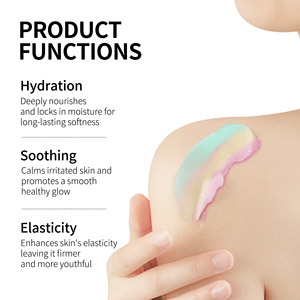 Hữu cơ cơ sang trọng mềm mại Whipped bơ kem với xoài bơ Hydrating cho khô và thô kết cấu sản phẩm làm đẹp - Product Image 4