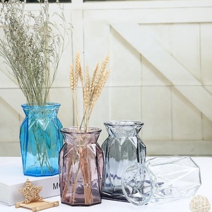 New Design Hot Sale Elegant <strong>Glass</strong> <strong>Vase</strong> for Home clear <strong>Glass</strong> <strong>Vase</strong> - Product Image 5