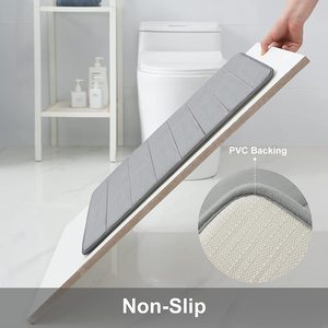 Tappetino in microfibra memory foam con tappetino antiscivolo per camera da <span class=keywords><strong>bagno</strong></span> antiscivolo set Super assorbente spugna per il <span class=keywords><strong>bagno</strong></span> tappeti - Product Image 3