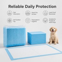 Tapis d'entraînement pour animaux de compagnie super absorbants à séchage rapide avec noyau SAP, tapis anti-fuites pour chien pour cage et voyage, vente en gros