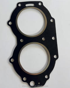 Para motor fueraborda <span class=keywords><strong>YAMAHA</strong></span> 2 tiempos 40HP junta de Motor fueraborda 66T 11181 00 Kit de reparación de bomba de agua juntas de culata - Product Image 4