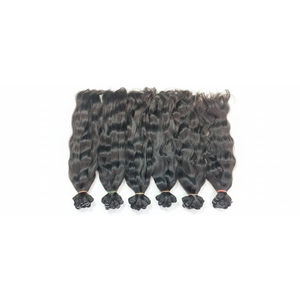 Lots de cheveux bouclés indiens bruts, cheveux humains vierges non traités, vente en gros, cuticules alignées, cheveux indiens bruts en vrac, fournisseur - Product Image 5