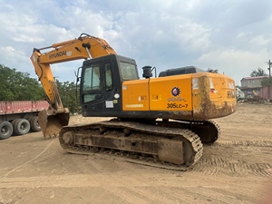 Excavadora HYUNDAI 305-9 de 30t Usada en Buen Estado a la Venta, Máquina para Movimiento de Tierras con Pocas Horas de Operación, Excavadora Hyundai 305lc-7 Usada - Product Image 2