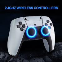 Nueva Consola de Juegos INNO 4K TV con Controles Inalámbricos Duales de 2.4G, 64GB, 10000 Juegos, Compatible con PS1/PSP/N64, Descarga en Red para 2 Jugadores, U9