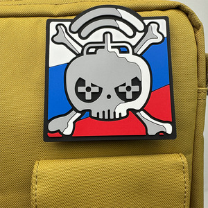 Listo para Enviar: <span class=keywords><strong>Telescopio</strong></span> Resistente al Agua con Logotipo Personalizado y Brazalete de PVC Frankenstein, Insignia de Goma 3D para Mochilas Tácticas y Gorras - Product Image 2