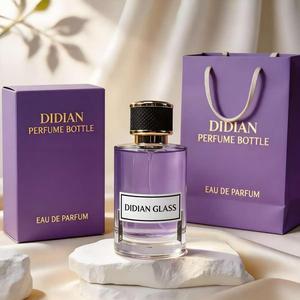 Livraison gratuite, flacon de parfum vide de qualité supérieure, luxueux, 50 ml, 100 ml, flacon de parfum pour homme, flacon de parfum de luxe avec emballage - Product Image 1