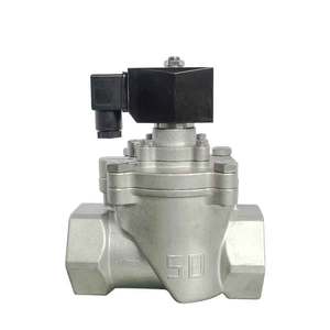 Válvula Solenoide de Vapor de Alta Temperatura em Aço Inoxidável <span class=keywords><strong>COVNA</strong></span> para Água Quente e Óleo, 220V AC, 1/2 polegada, 24V, Resistente ao Calor Celsius - Product Image 3