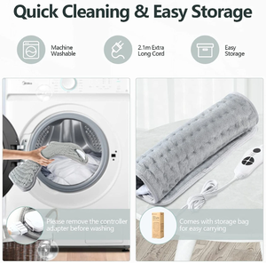 Couverture chauffante chauffante électrique, <span class=keywords><strong>matelas</strong></span> chauffant à circulation d'eau chaude - Product Image 5