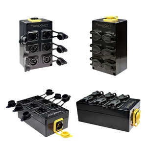 Boîtier adaptateur MPO 12 fibres multimode OM3 push-pull duplex DLC, boîtier de dérivation MPO vers adaptateur fibre LC - Product Image 1