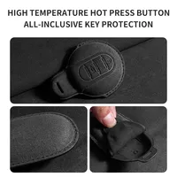 Casing Kunci Mobil Kulit Suede untuk MINI COOPER S ONE JCW F54 F55 F56 F57 F60 CLUBMAN COUNTRYMAN