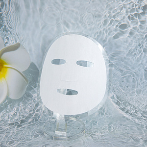 Mascarilla Facial Lisa de Fábrica, Material Seco de Tencel de 22 g/m² para Mascarillas Faciales Coreanas Orgánicas Blanqueadoras de Aloe Vera DIY - Product Image 2