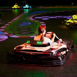 Máquina de Juego Interactiva de Carreras de Karts con Proyección AR, Battle Snake Go-Karting, para Parques Temáticos - Product Image 3