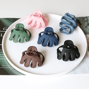 Pinzas para el Cabello de PC Irrompibles de 8 cm, Pinzas de Cangrejo Extra Grandes, Pinzas para el Cabello de Pulpo Esmeriladas con Mandíbula Grande, Pinzas para el Cabello de <span class=keywords><strong>Goma</strong></span> Mate - Product Image 1