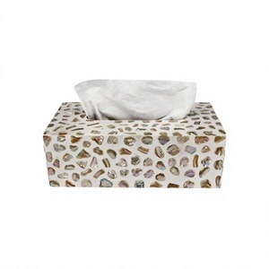 Latest Design MOP <b>Tissue</b> <b>Paper</b> Box With Premium Quality Rectangular Shape Napkin Box At Cheapest Pricing - Product Image 1