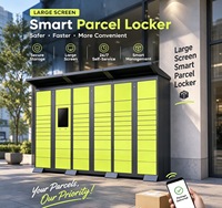 Système de casier intelligent extérieur en métal étanche à prix d'usine avec serrure à combinaison et serrure électronique en libre-service