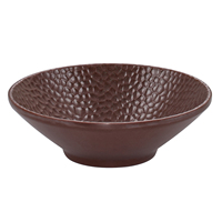 Service de table en mélamine de style japonais vintage - Bols, assiettes, tasses et cuillères en plastique commercial pour barbecue, fondue et restaurants