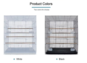 Gabbia Grande per Allevamento Uccelli, Villa Decorativa per Pappagalli, Gabbia Robusta a Forma di Casa per Uccelli da Esterno - Product Image 6