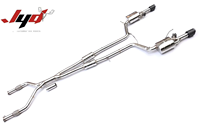 Système d'échappement Performance 2015 Q70L en acier inoxydable pour Q70L QX70 avec système de contrôle électronique et embouts en fibre de carbone