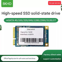 BKHD mSATA M.2 NVMe SSD Solid State Drive 32GB 64GB 128GB 256GB 512GB 1TB Penyimpanan Industri