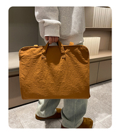 Sac de voyage en tissu Oxford très vendu, grande capacité, peut être fixé sur un chariot pour les voyages courts